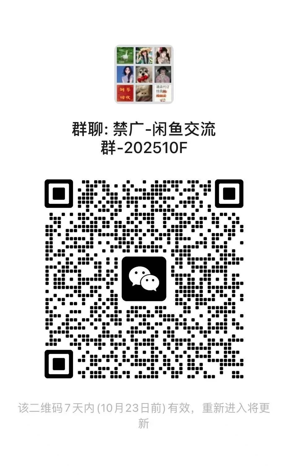 禁广-咸鱼交流群-202510F