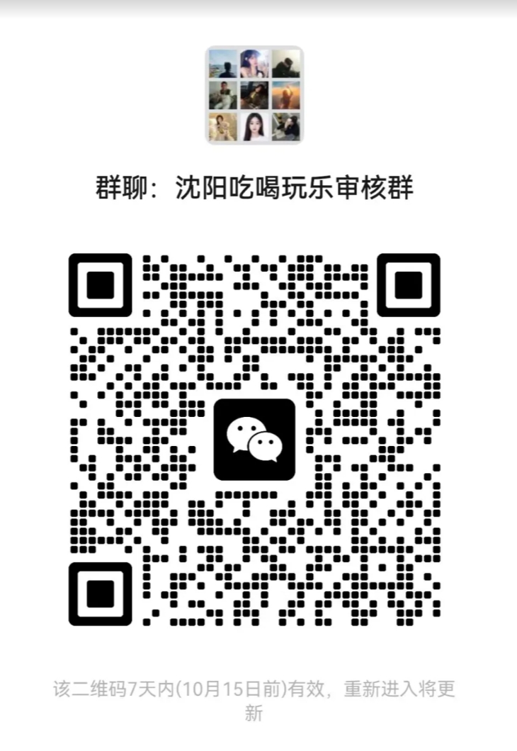 沈阳吃喝玩乐审核群