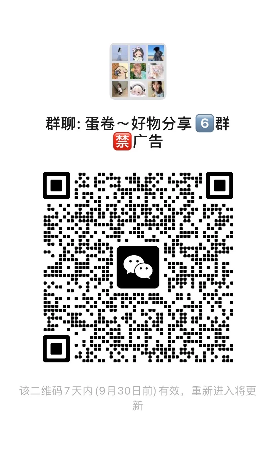 蛋卷~好物分享6群