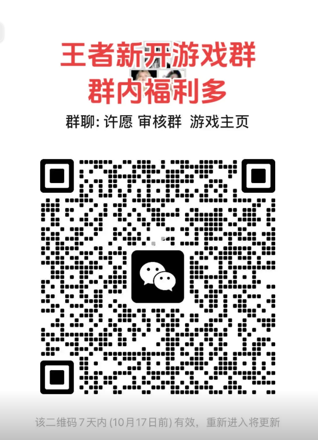 王者新开游戏群