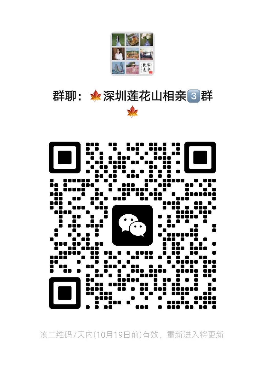 深圳莲花山相亲群