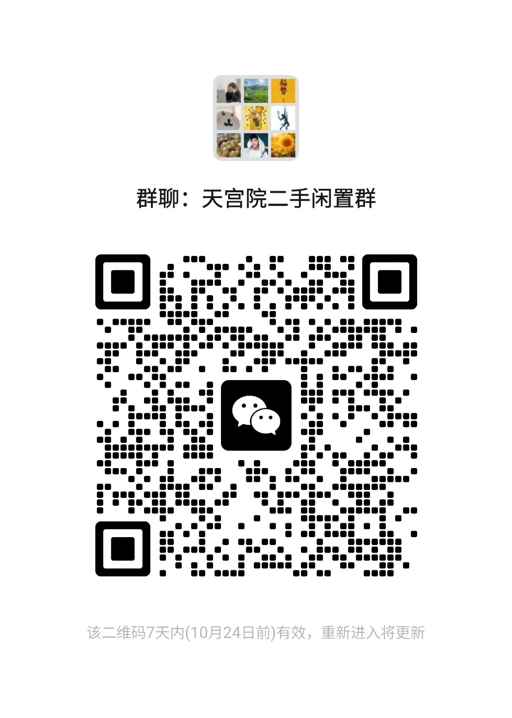 天宫院二手闲置群