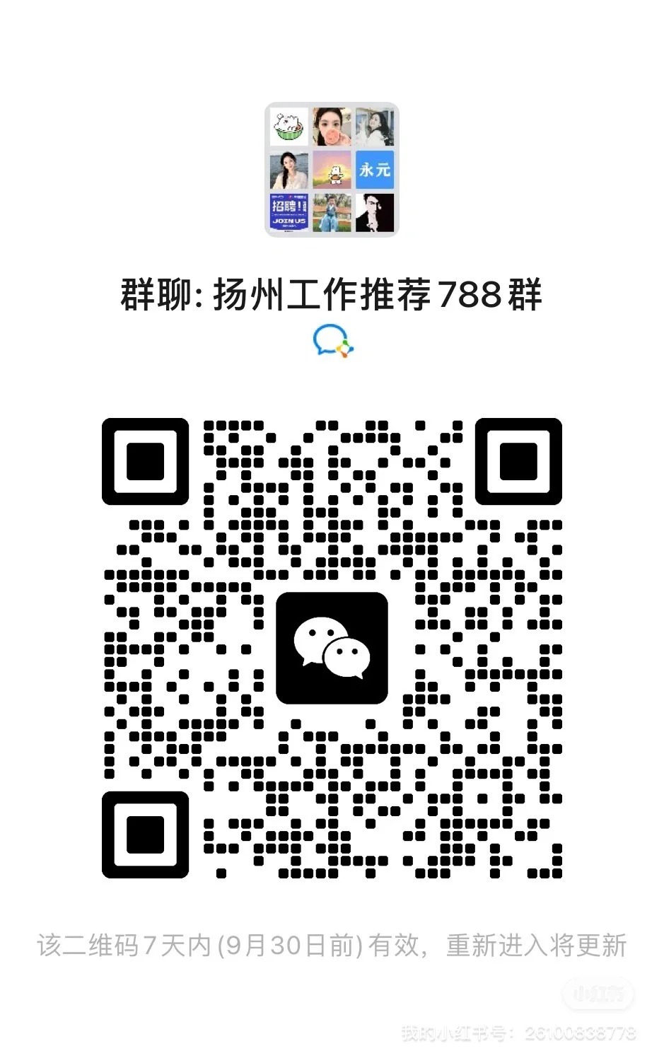 扬州工作推荐788群