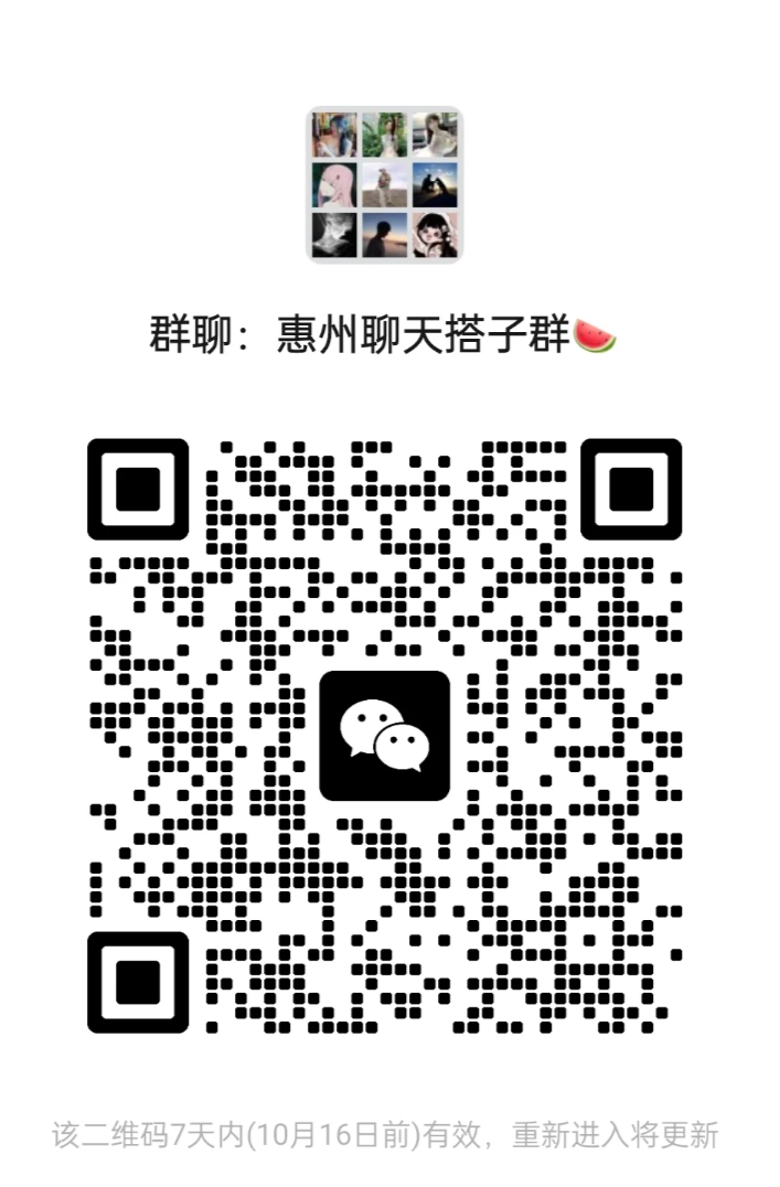 惠州聊天搭子群