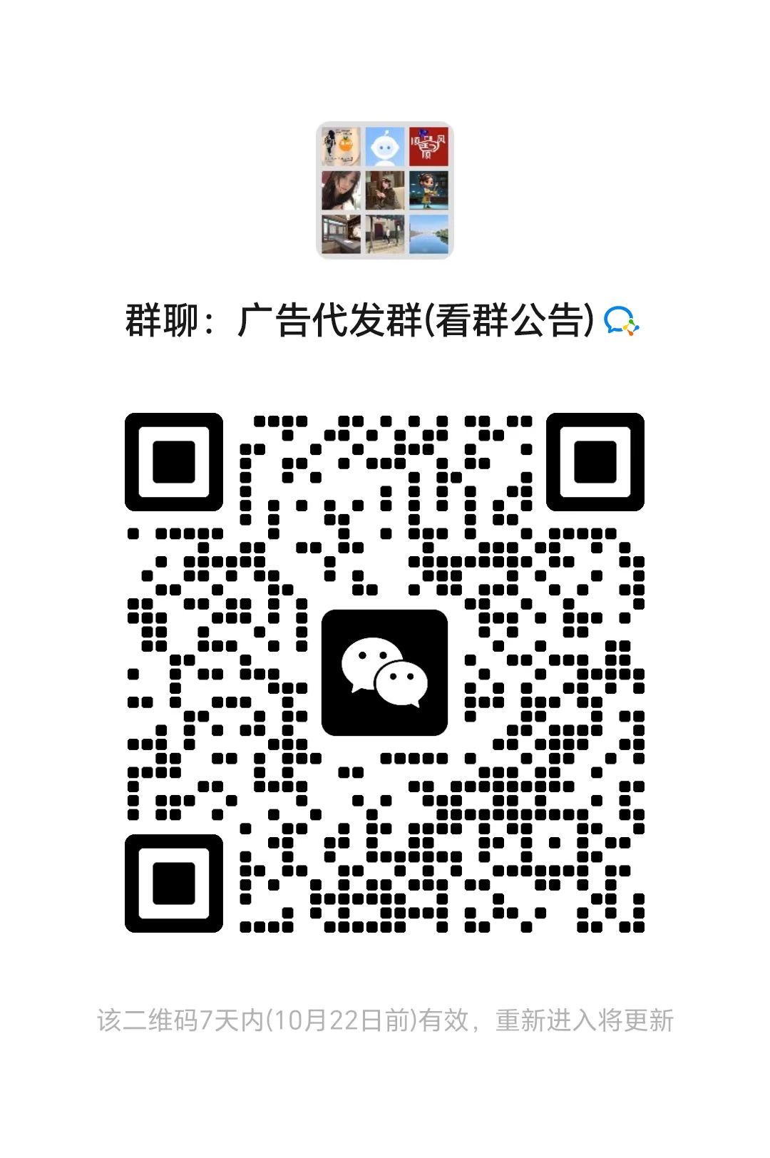 广告代发群(看群公告