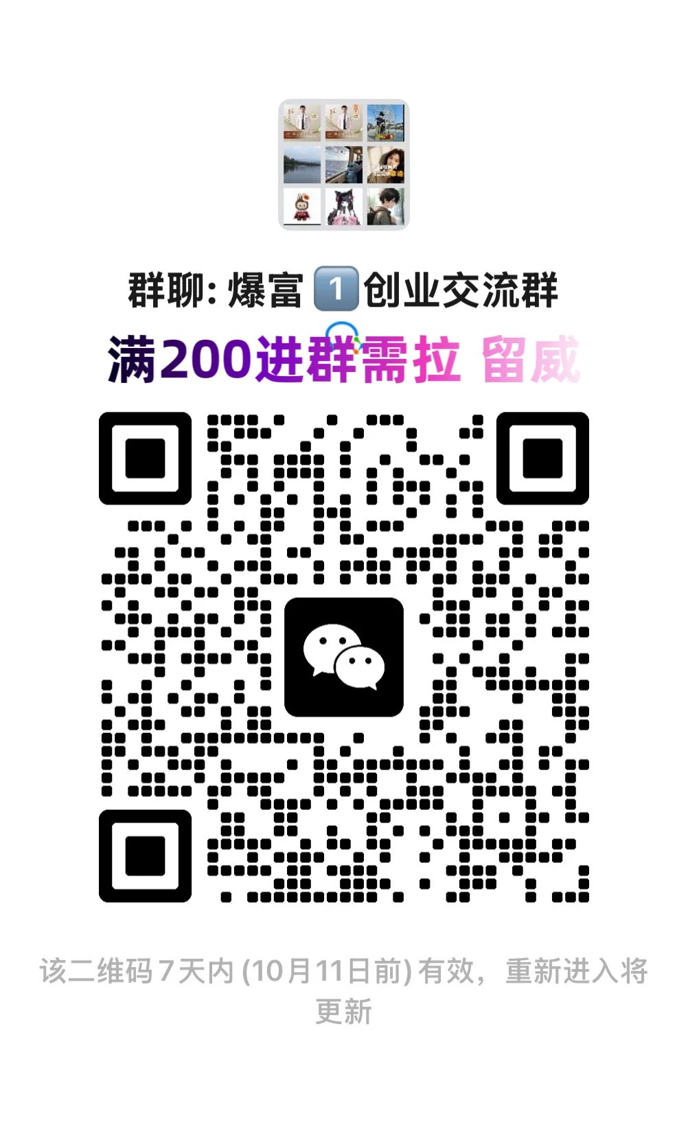 爆富1创业交流群