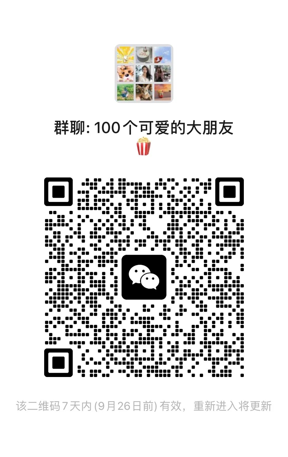 100个可爱的大朋友