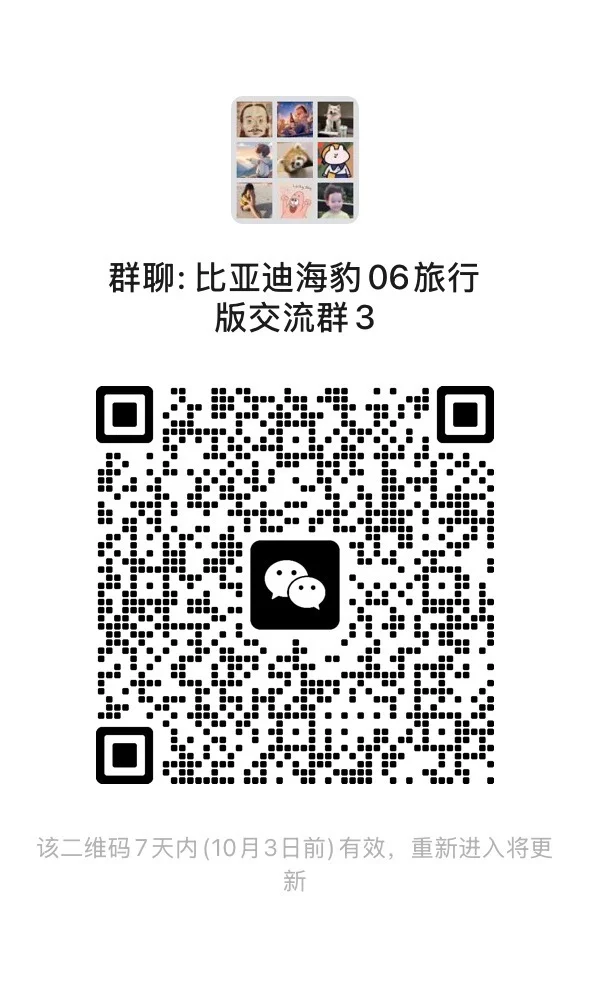 比亚迪海豹06dmi旅行版交流群